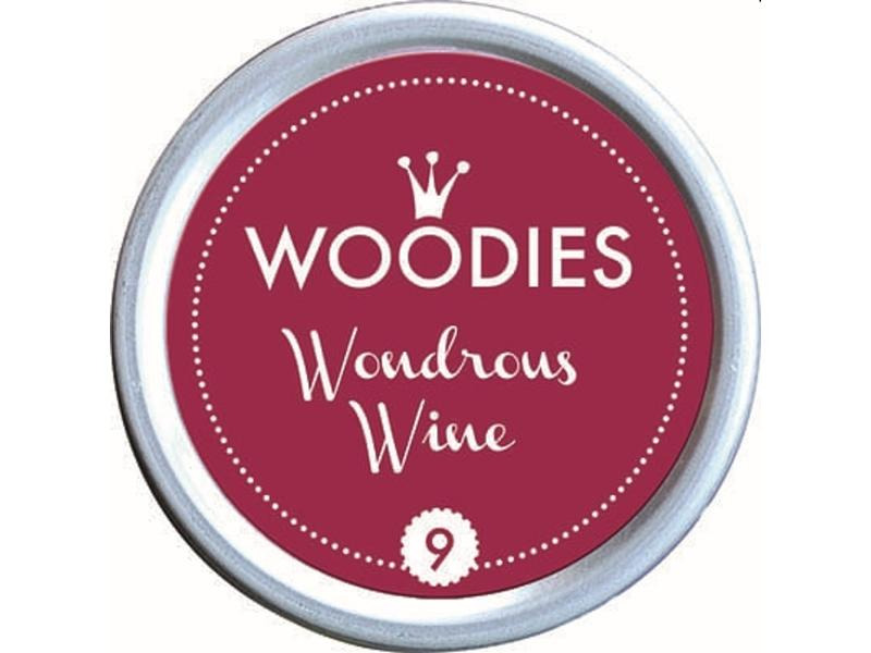 Woodies Stempelkissen Wondrous Wine, 1 Stück