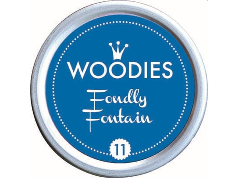 Woodies Stempelkissen Foundly Fontain, 1 Stück