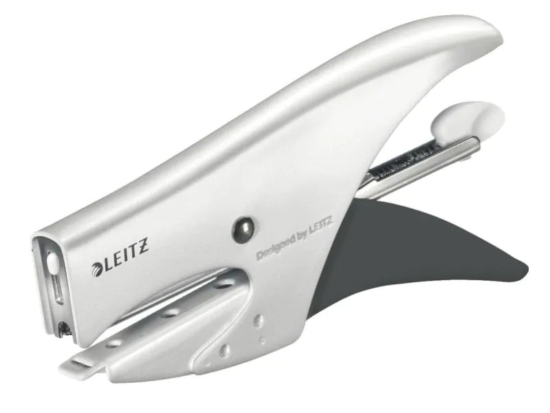 Leitz Heftzange Wow 15 Seiten, Weiss