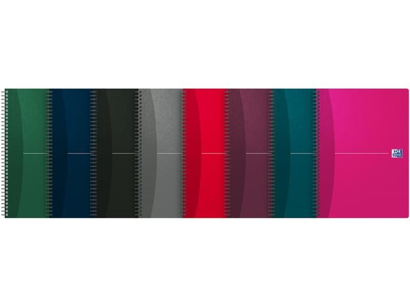 Oxford Notizbuch A4, liniert, Assortiert