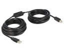 Delock USB 2.0-Kabel  USB A - USB B 11 m
