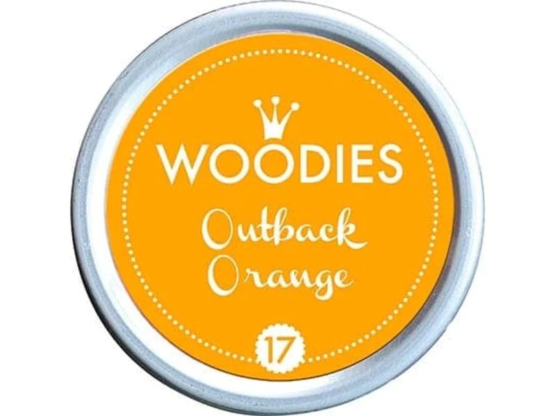 Woodies Stempelkissen 35 mm Outback Orange, 1 Stück