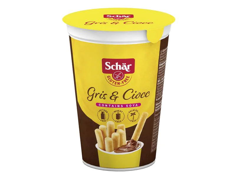 Dr.Schär Snack Gris &amp; Ciocc glutenfrei 52 g