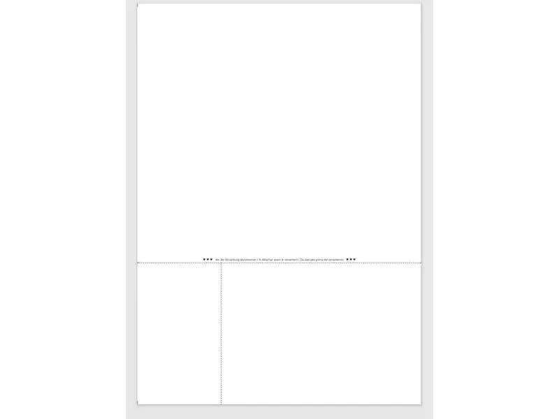 Büromaterial Einzahlungsschein QR 80 g/m² Recycling, 500 Blatt
