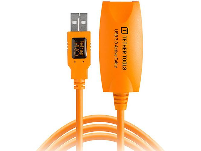 Tether Tools Kabel TetherPro USB 2.0 Aktive Verlängerung 5 m Orange