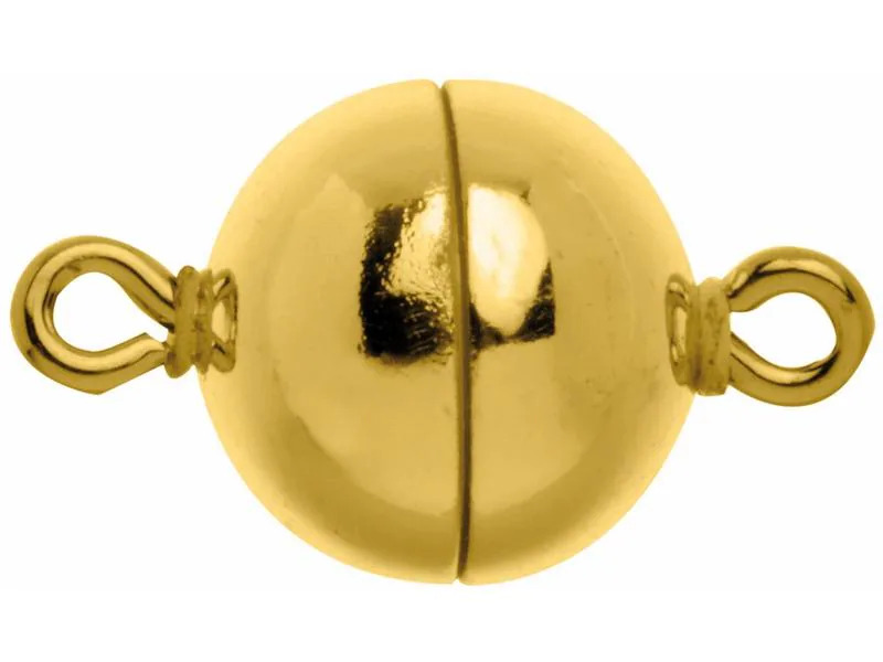 Glorex Verschluss Muggel 10 mm, Gold