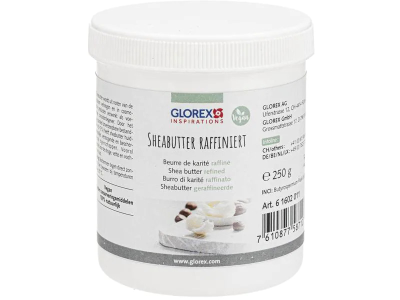 Glorex Kosmetikbutter Shea raffiniert 250 g