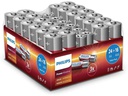 Philips Batterie Alkaline Pack 24x AA, 16x AAA 40 Stück