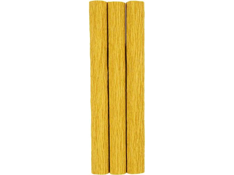 Creativ Company Krepppapier 25 x 60 cm, 3 Rollen, Curry
