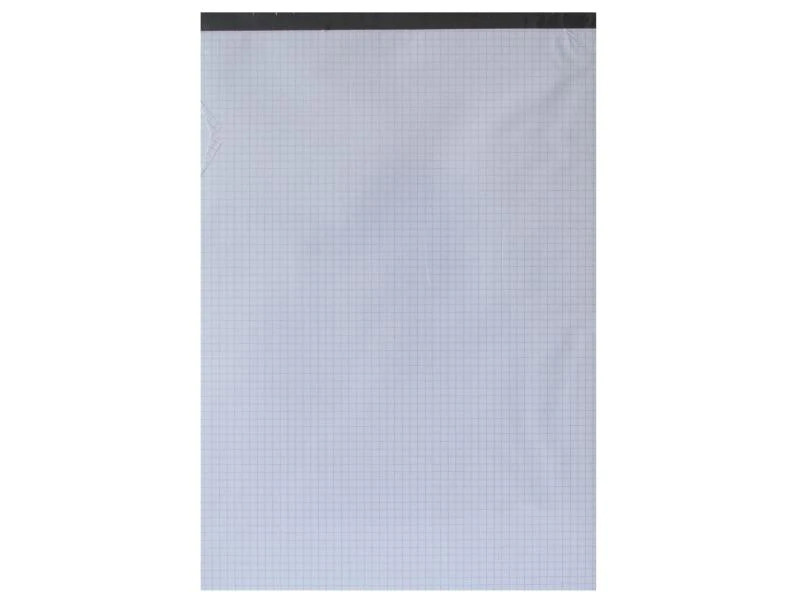 Office Notizblock A4 100 Blatt, Kariert, 3 Stück