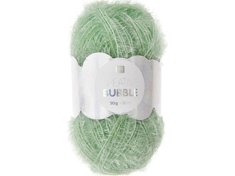 Rico Design Wolle Creative Bubble 50 g, Hellgrün
