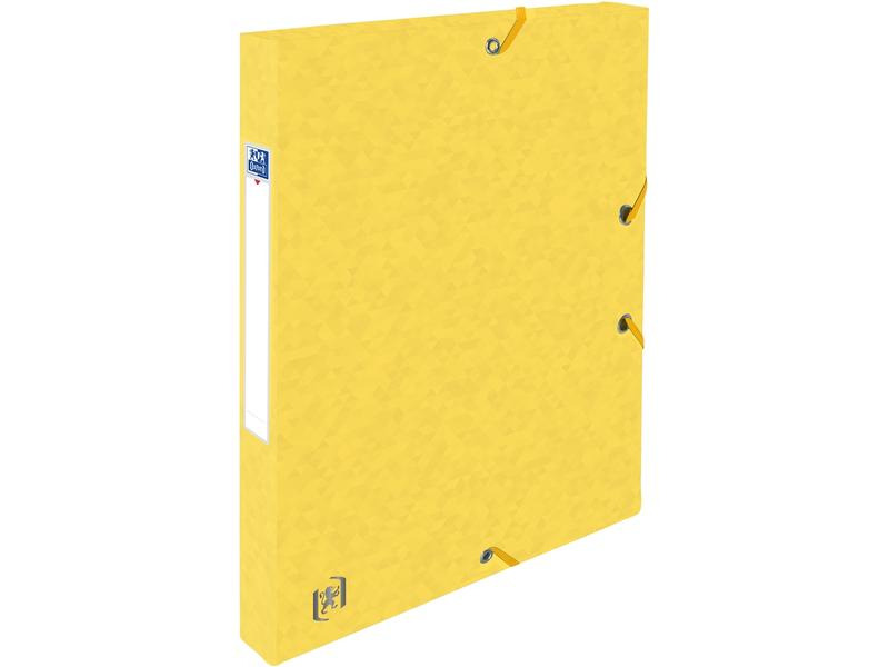 Oxford Gummibandmappe A4, Gelb