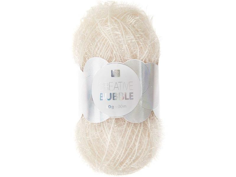Rico Design Wolle Creative Bubble 50 g, Crème