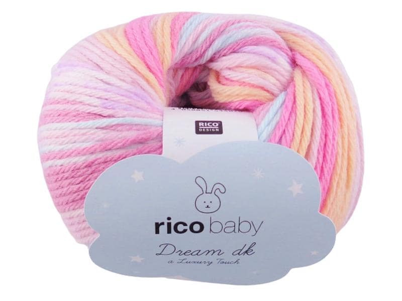 Rico Design Wolle Baby Dream dk 50 g, Rosa mix