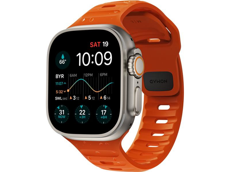 Nomad Armband Sport Band Ultra Apple Watch Orange