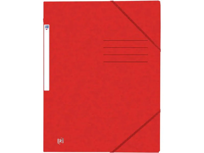 Oxford Gummibandmappe A4, Rot