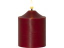 Star Trading LED-Kerze Pillar Flamme, 12 cm, Rot