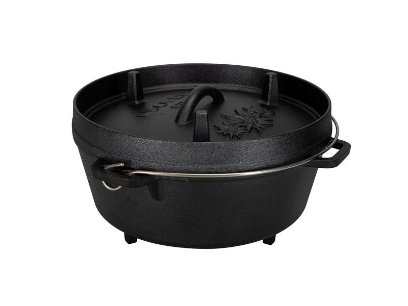 Nouvel Grilltopf Dutch-Oven, 5.7 l, Schwarz