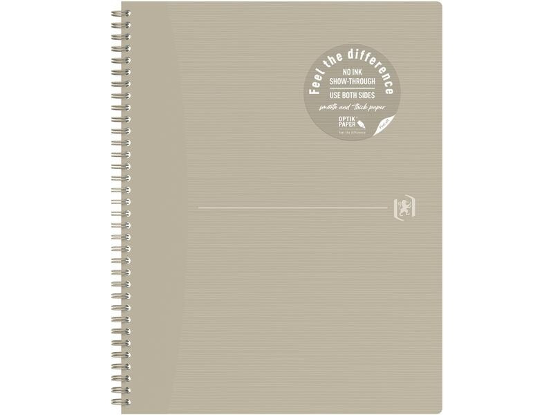 Oxford Notizbuch A4+, liniert, Beige