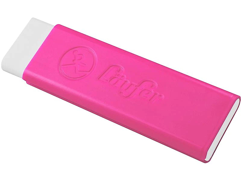 Läufer Radiergummi Pocket Pink