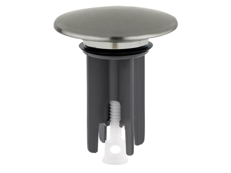 Mateu Waschbeckenstöpsel Snap Ø 63 mm, Nickel