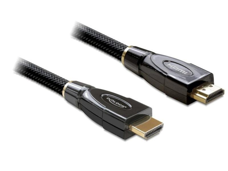 Delock Kabel 4K 30Hz HDMI - HDMI, 2 m, Schwarz