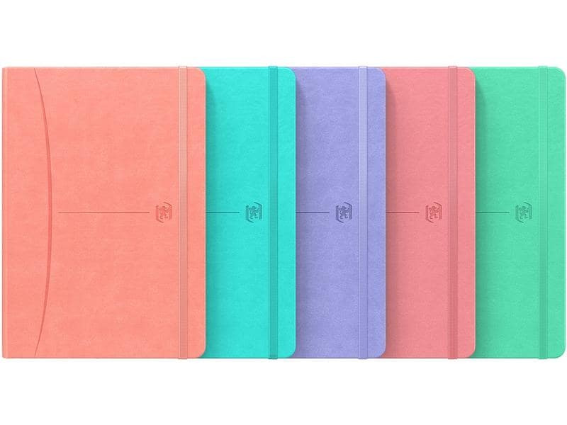 Oxford Notizbuch A5, liniert, assortiert