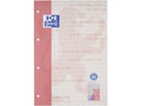 Oxford Notizblock A4, kariert, Rot