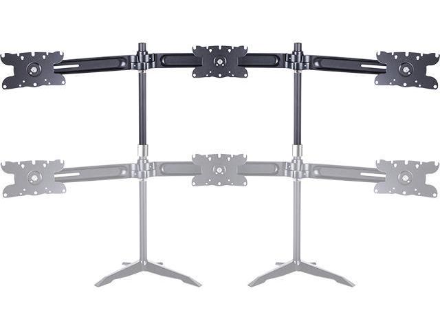 Multibrackets Tischständer EX Kit Triple L bis 24 kg – Schwarz