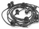 Schönenberger Lichterkette Solo, 10W, 10 x E27, 10 m, Schwarz