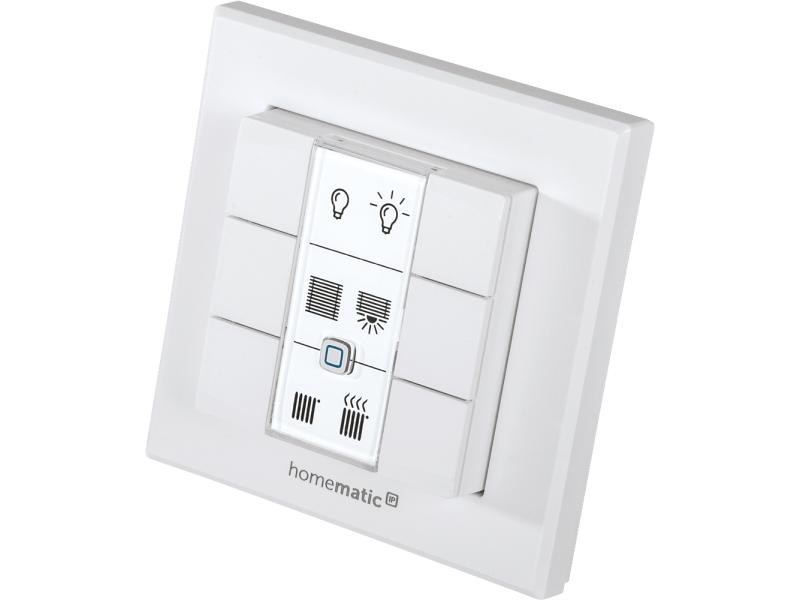 Homematic IP Smart Home Funk-Wandsender 6-fach