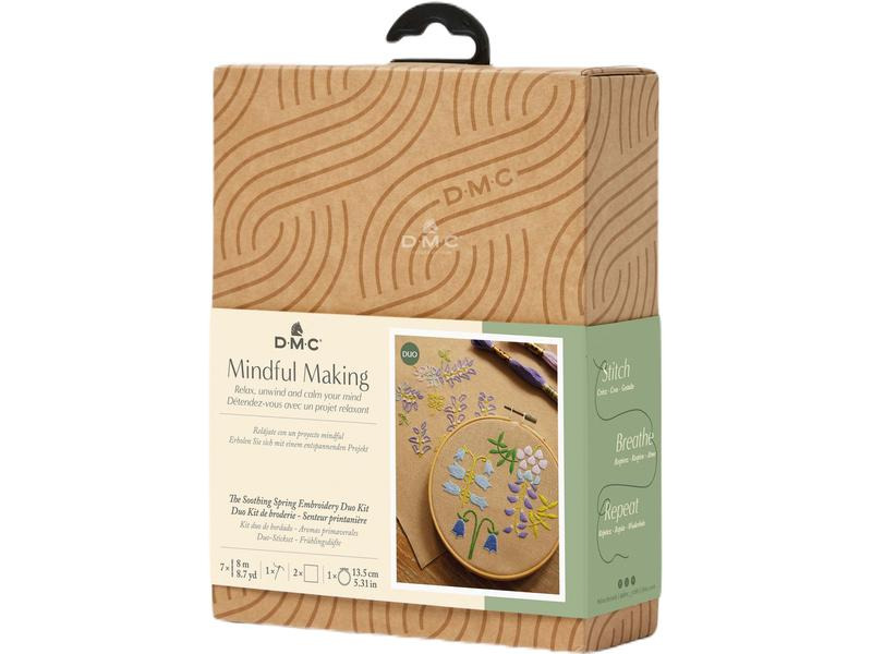 DMC Stickset Mindful Making Duo Frühlingsduft, Ø 13.5 cm