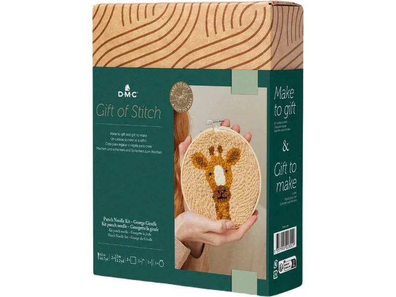 DMC Stickset Gift of Stich Giraffe Georg, Ø 15.7 cm