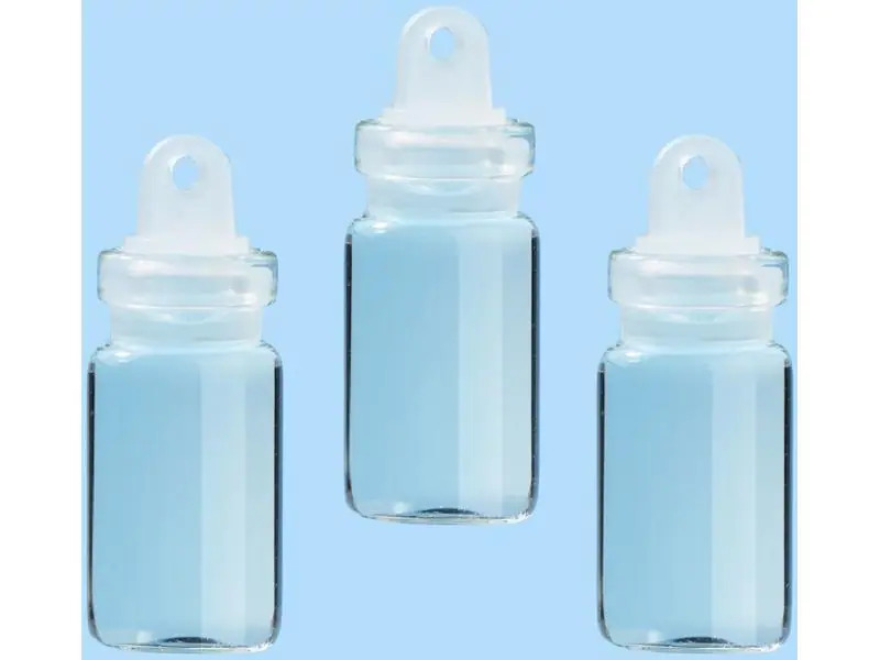 HobbyFun Mini-Utensilien Mini Glas mit Verschluss