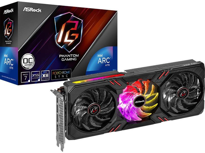 ASRock Grafikkarte Arc A770 Phantom Gaming D OC 8 GB