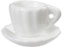 HobbyFun Mini-Utensilien Kaffeetasse Weiss
