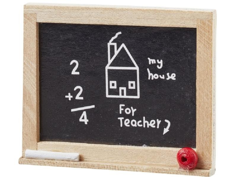 HobbyFun Mini-Utensilien Schulltafel Set