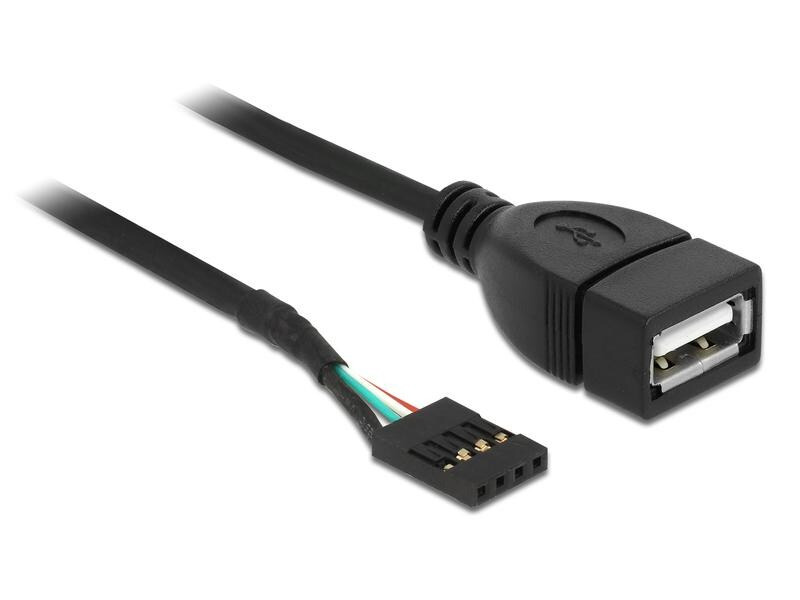 Delock USB 2.0-Kabel Pinheader - USB A 0.2 m