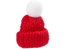 HobbyFun Mini-Utensilien Strick Mütze 2 Stück, Rot