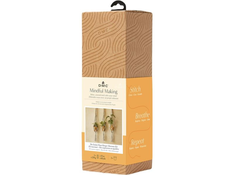 DMC Makramee-Set Mindful Making Hängepflanzen, 53 cm