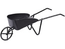 HobbyFun Mini-Utensilien Schubkarre Schwarz