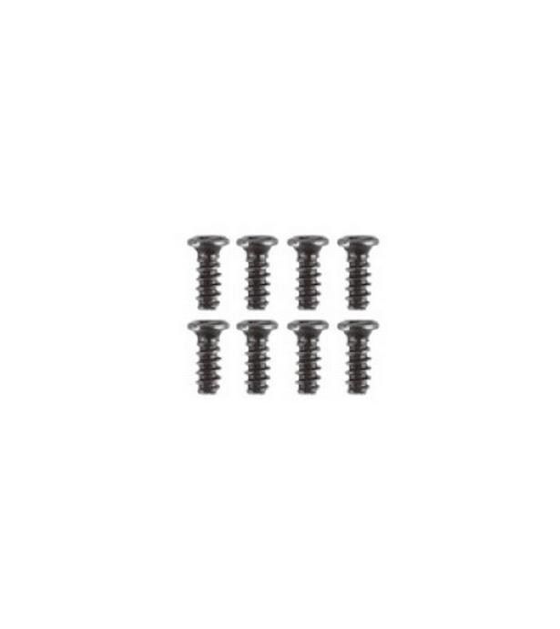 Absima Flachkopfschrauben M2.3 x 6 mm, 8 Stück