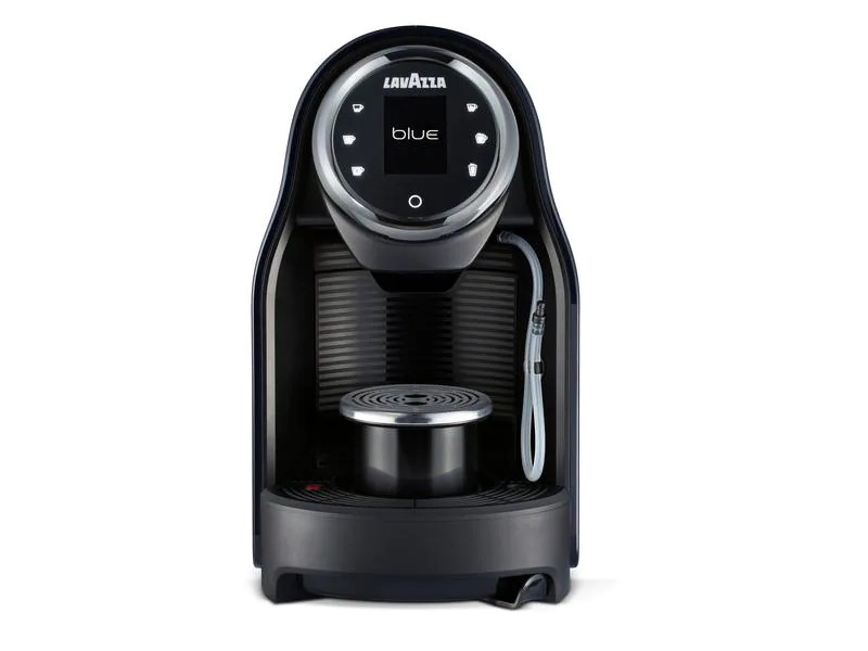 Lavazza Kapselmaschine Classy &amp; Milk Blau/Schwarz