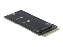 Delock M.2-Adapterplatine SATA – M.2 Key-B SATA SSD