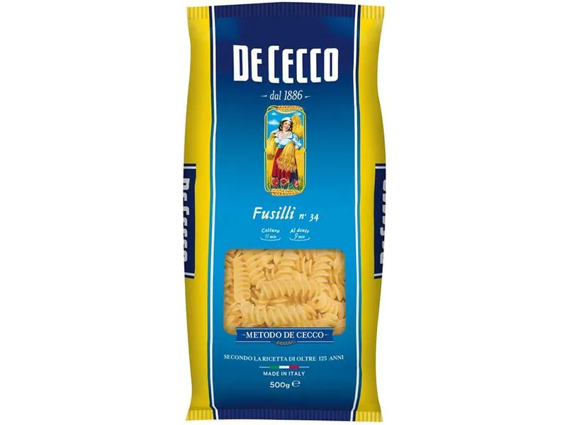De Cecco Teigwaren Fusilli Nr. 34 500 g
