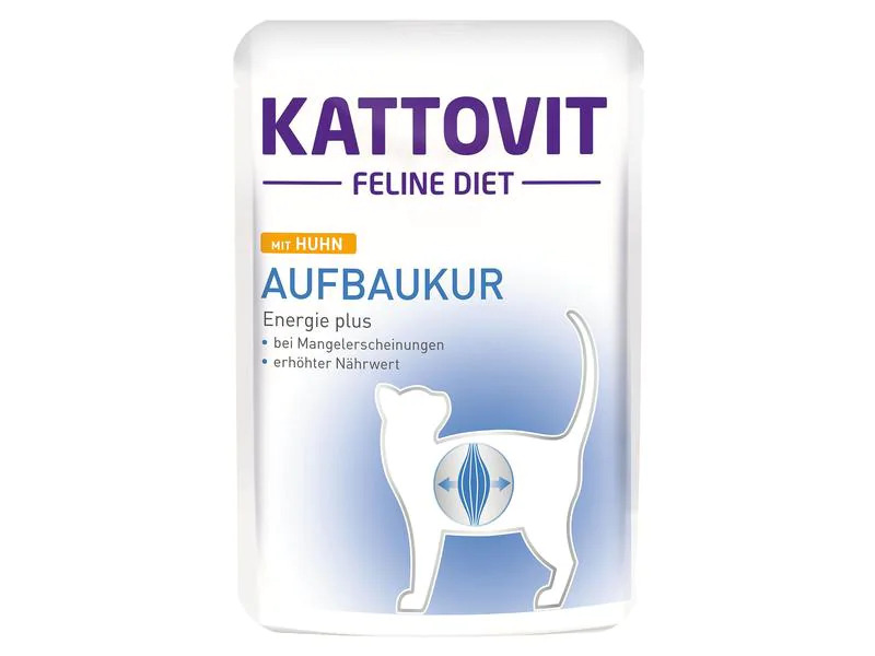Kattovit Nassfutter Aufbaukur Huhn, 85 g