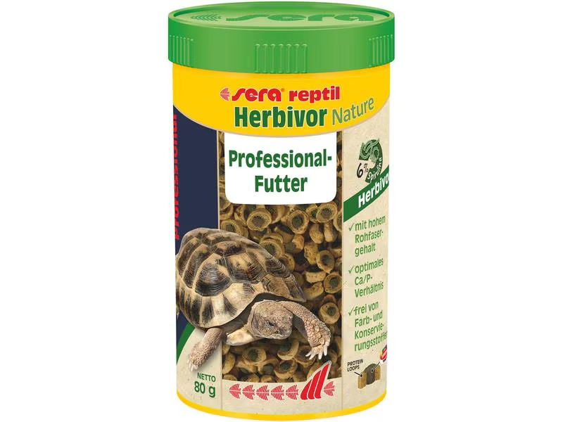 sera Ergänzungsfutter reptil Prof. Herbivor Nature, 250 ml, 80g