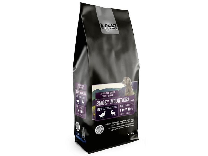 Black Canyon Trockenfutter Adult Smoky Mountains Truthahn &amp; Hirsch, 5 kg