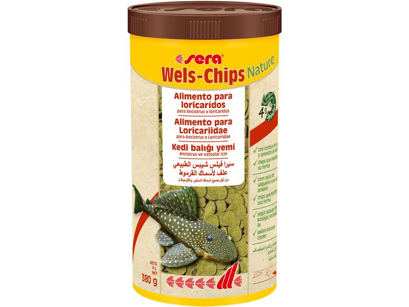 sera Wels-Chips Nature, 1000 ml, 380g