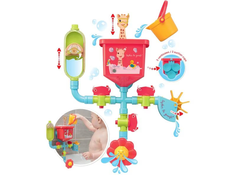Sophie la girafe Badespielzeug Rohre